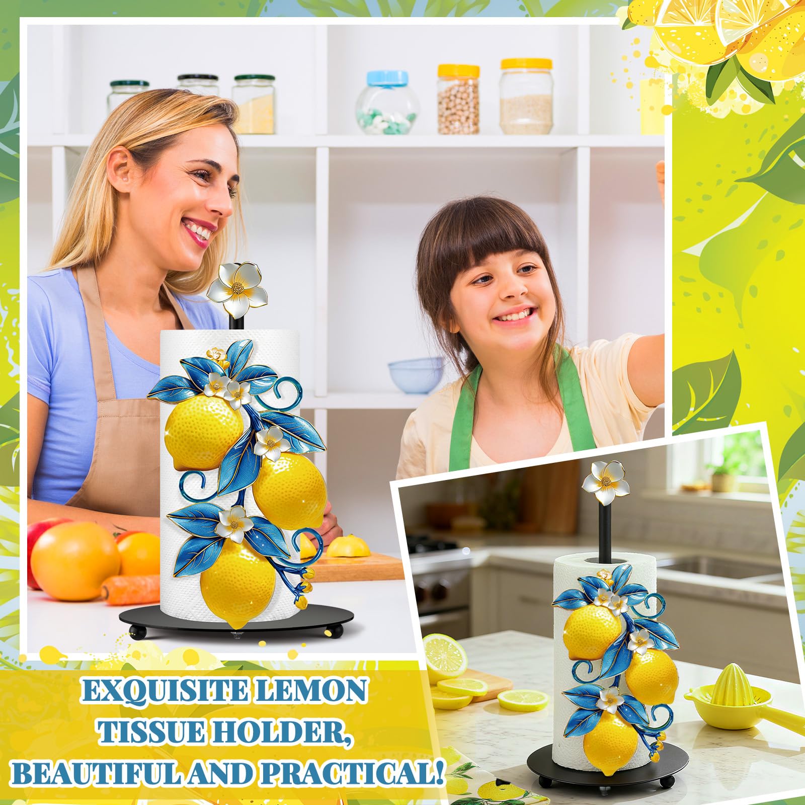 Amazon.com - Thyle Mediterranean Capri Lemon Paper Towel Holder